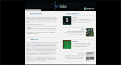 Desktop Screenshot of funlabs.signove.com